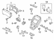 2015 Lincoln MKC Instrument Cluster Diagram - EJ7Z-10849-AA