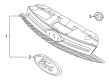 2009 Ford Focus Grille Diagram - 8S4Z-8200-BA