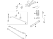 2014 Ford Mustang Sway Bar Kit Diagram - CR3Z-5A772-T