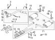 2023 Ford Mustang Muffler Hanger Straps Diagram - JR3Z-5260-A