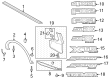 Ford Ranger Mud Flaps Diagram - KB3Z-16A550-BB