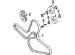 1998 Ford Taurus Drive Belt Diagram - F5DZ-8620-EA