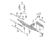 2002 Ford Ranger Tie Rod Diagram - AU2Z-3280-A