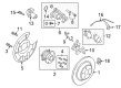 2015 Ford Escape ABS Pump And Motor Assembly Diagram - GV6Z-2C219-J