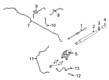 Ford Explorer Windshield Washer Nozzle Diagram - LB5Z-17603-A