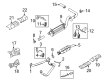 2011 Ford E-250 Exhaust Heat Shield Diagram - 6C2Z-5G221-A