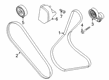 2024 Ford Edge Serpentine Belt Diagram - K2GZ-8620-A