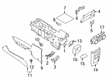 2023 Ford Explorer HVAC Control Module Diagram - LB5Z-19980-J