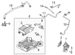 2011 Mercury Mariner Vapor Canister Diagram - CM6Z-9D653-C