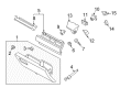 2018 Ford Expedition Glove Box Diagram - GL3Z-15060T10-BAA