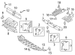 2014 Ford Escape Air Deflector Diagram - CJ5Z-8310-B