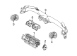 2010 Ford Mustang Blend Door Actuator Diagram - AR3Z-19E616-C