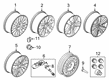 2017 Lincoln MKC Spare Wheel Diagram - EJ7Z-1007-N