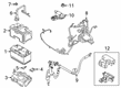 2021 Ford Ranger Battery Cable Diagram - KB3Z-14300-A