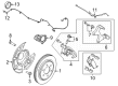 2023 Ford F-150 Brake Caliper Diagram - ML3Z-2552-A