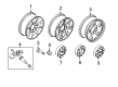 2016 Ford F-250 Super Duty Spare Wheel Diagram - DC3Z-1007-A