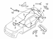 2022 Ford Police Interceptor Utility Antenna Cable Diagram - L1MZ-18812-R