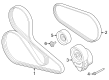 2024 Ford Mustang Serpentine Belt Diagram - PR3Z-8620-C