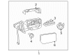 Lincoln Car Mirror Diagram - 8L1Z-17683-DA