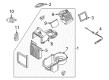 Mercury Mariner Evaporator Diagram - 6M6Z-19850-AA