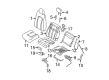 Ford Seat Cushion Diagram - BL1Z-78632A23-B