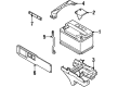 1999 Mercury Mystique Battery Cable Diagram - F5RZ14300A