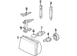 Mercury Headlight Diagram - YW3Z-13008-CB