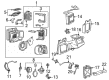 Ford Explorer Sport Trac Blower Motor Diagram - XC3Z-19805-CA