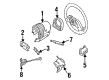 1989 Ford Aerostar Turn Signal Switch Diagram - E5TZ-13341-AA