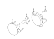 2012 Ford Escape Fog Light Diagram - AL8Z-15200-A