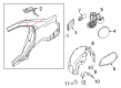 2016 Ford Taurus Fuel Filler Housing Diagram - AG1Z-5427936-A