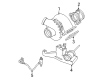 1997 Ford E-350 Econoline Turbocharger Diagram - F4TZ-6VK682-CARM