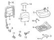 2008 Ford Crown Victoria Seat Cover Diagram - 6W3Z-5462900-EA