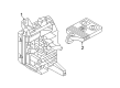 2007 Ford Ranger Body Control Module Diagram - 7L5Z-15604-BA