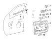 2002 Ford F-350 Super Duty Armrest Diagram - YC3Z-2524100-BAA