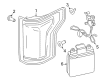 2015 Ford F-150 Back Up Light Diagram - HL3Z-13405-D