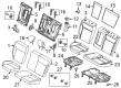 2013 Ford Focus Seat Cushion Diagram - CV6Z-5863840-C