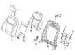 Ford Maverick Seat Cover Diagram - NZ6Z-2664416-AA