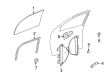 2009 Ford Focus Window Run Diagram - 8S4Z-5421597-C