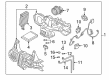 2018 Lincoln Continental A/C Switch Diagram - GD9Z-19980-C