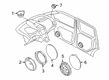 2023 Ford Transit Connect Car Speakers Diagram - KT1Z-18808-B