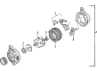 Mercury Alternator Pulley Diagram - F6XZ10344AA