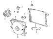 1993 Lincoln Mark VIII Cooling Fan Assembly Diagram - F3LY-8C607-AA