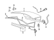 Mercury Trunk Latch Diagram - YF1Z-5443200-AA