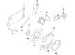 Ford F-250 Super Duty Thermostat Housing Diagram - 8C3Z-8592-N