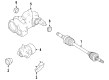 Ford Freestyle Axle Shaft Diagram - 6F9Z-4K138-A