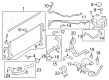 Ford Bronco Radiator Diagram - NB3Z-8005-B