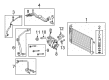 Lincoln MKZ A/C Compressor Diagram - 8H6Z-19703-B