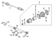 Ford Explorer Drive Shaft Diagram - 8G1Z-4R602-B