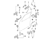 1996 Ford Contour Door Latch Assembly Diagram - F5RZ-5421813-A